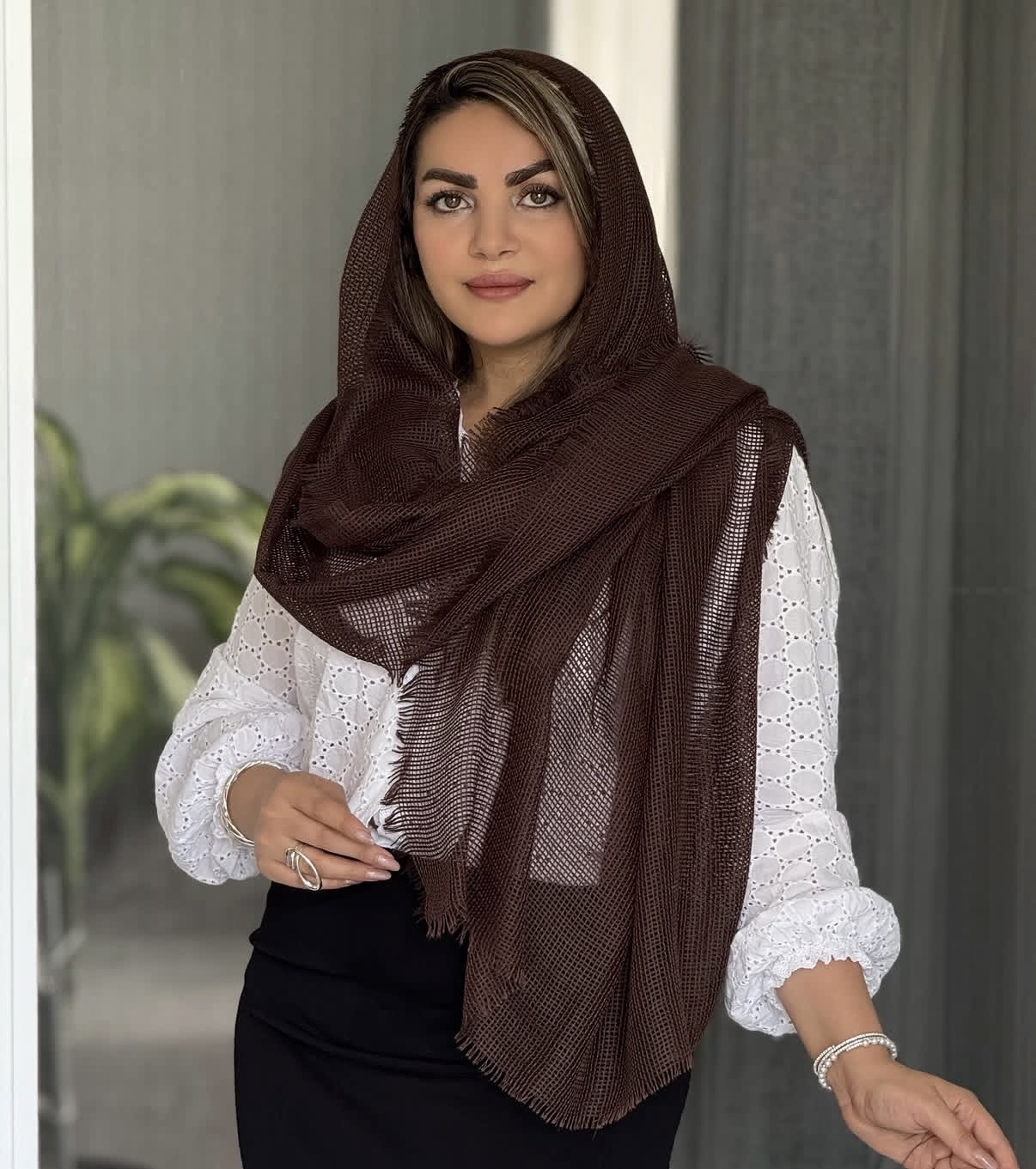 شال حصیری دور ریش