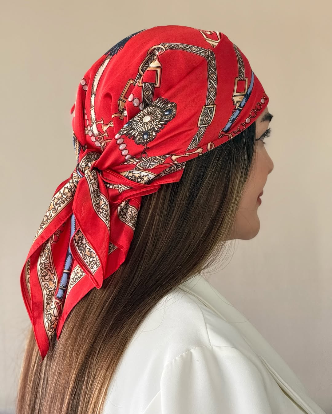 مینی اسکارف ابریشمی