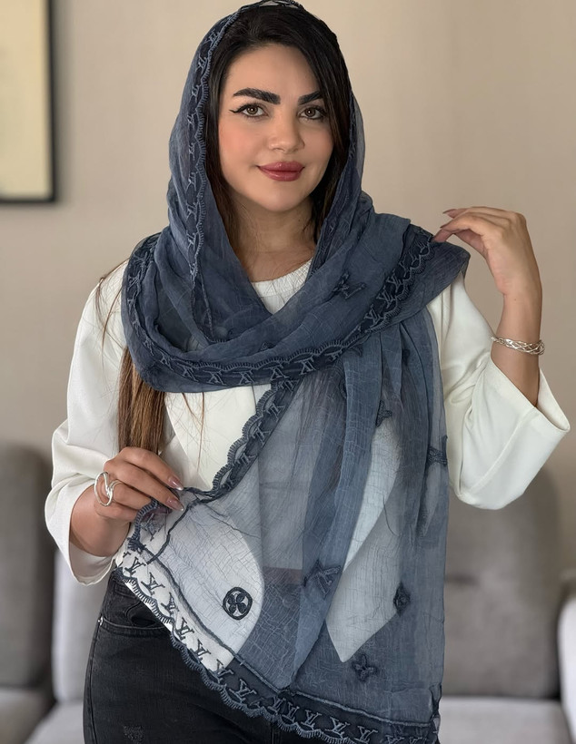 شال واردتی دور دانتل