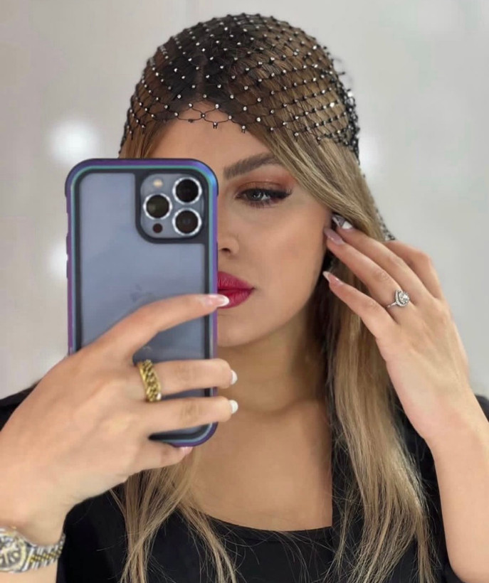 سربند نگینی ( باندانا مش)