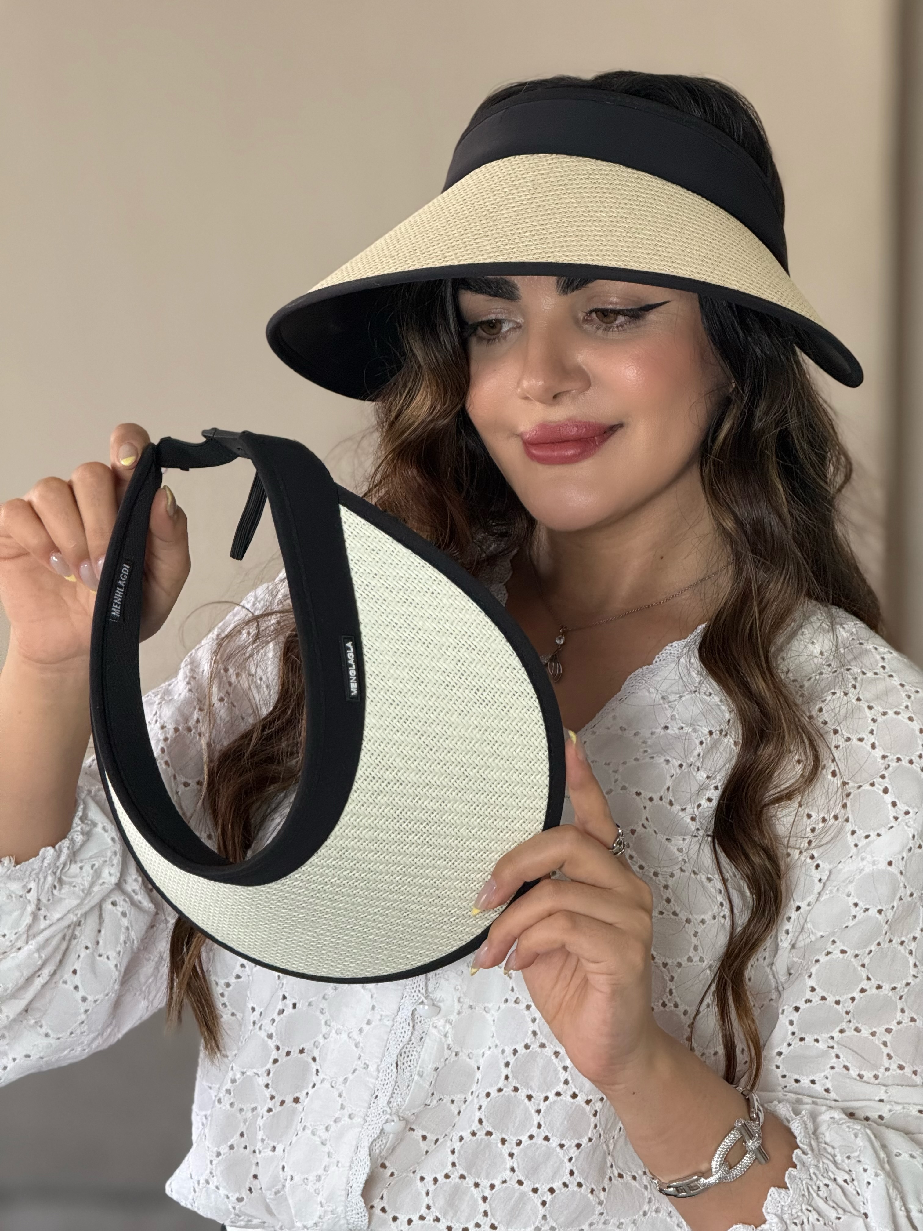 کلاه نقاب حصیری