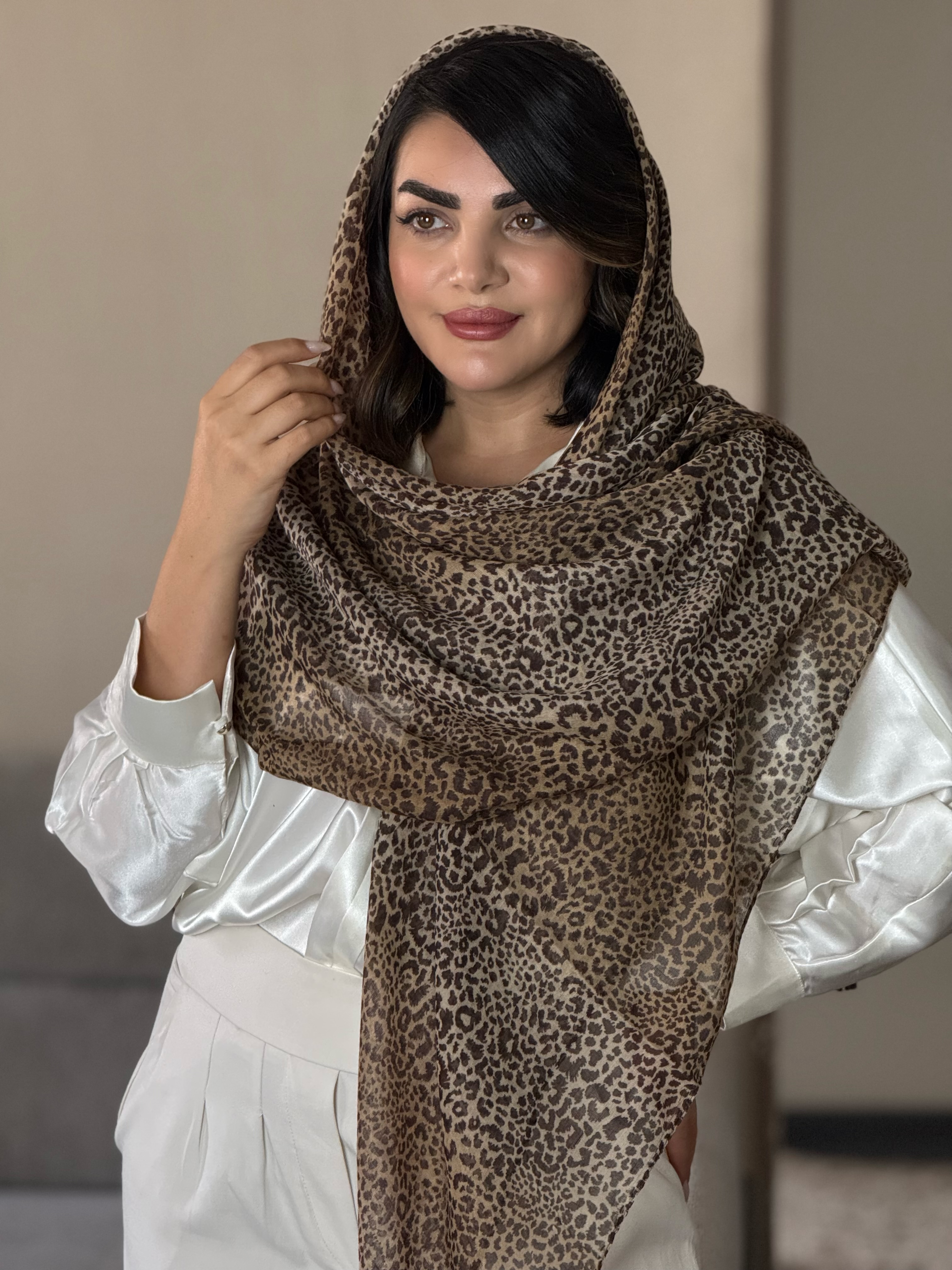 روسری پلنگی