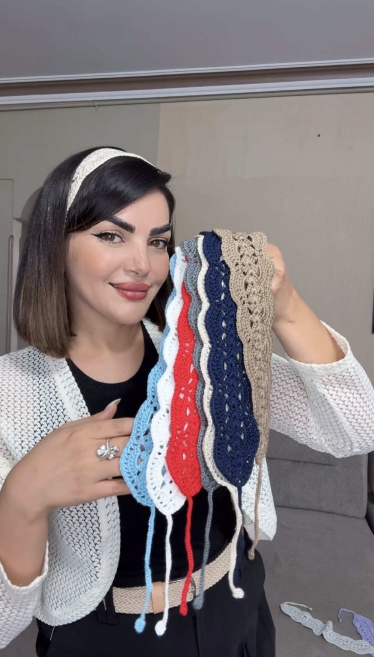 هد پیس قلاب بافی