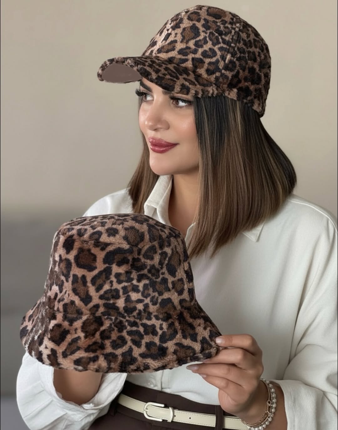 کلاه خز پلنگی