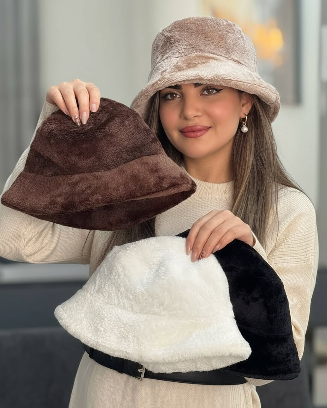 کلاه باکت خز