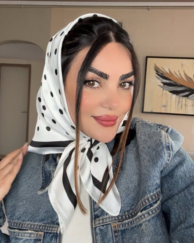 اسکارف ابریشمی